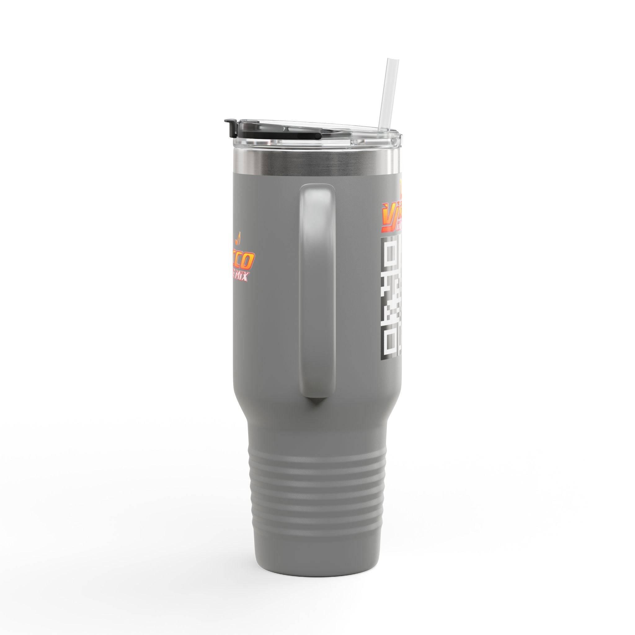 "VJ Ricco"🎤 Insulated Travel Mug - 40oz | Perfect for Music Lovers & On-the-Go Refreshments